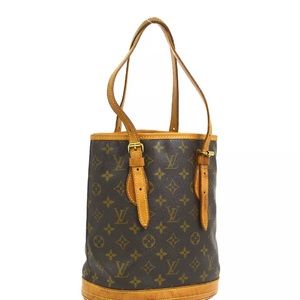 Louis vuitton Monogram bucket bag PM